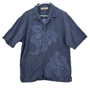 Tommy Bahama Blue Casual Button Down Shirt